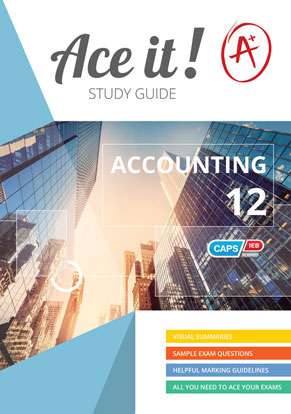 Ace It! Accounting Grade 12 ISBN/SKU: 9781920356613