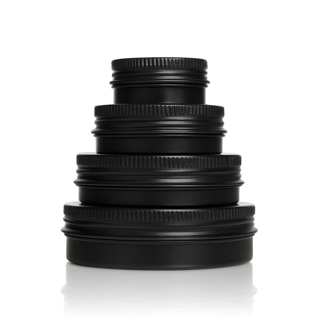 Product image of Aluminium Tins Black