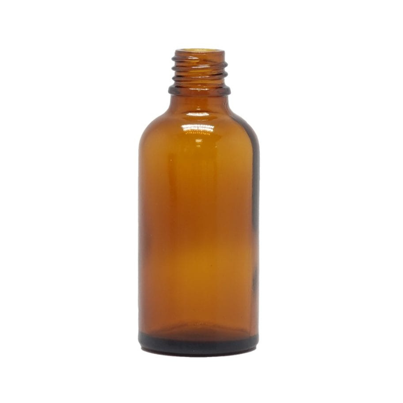 Product image of Amber Glass Aromatherapy Bottle 18mm DIN Neck (No Cap)