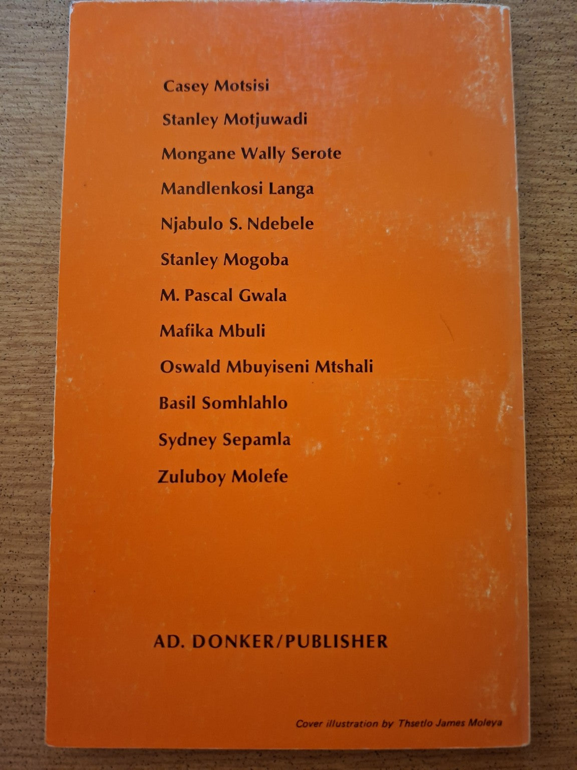 To Whom It May Concern – An Anthology of Black South African Poetry (1973)