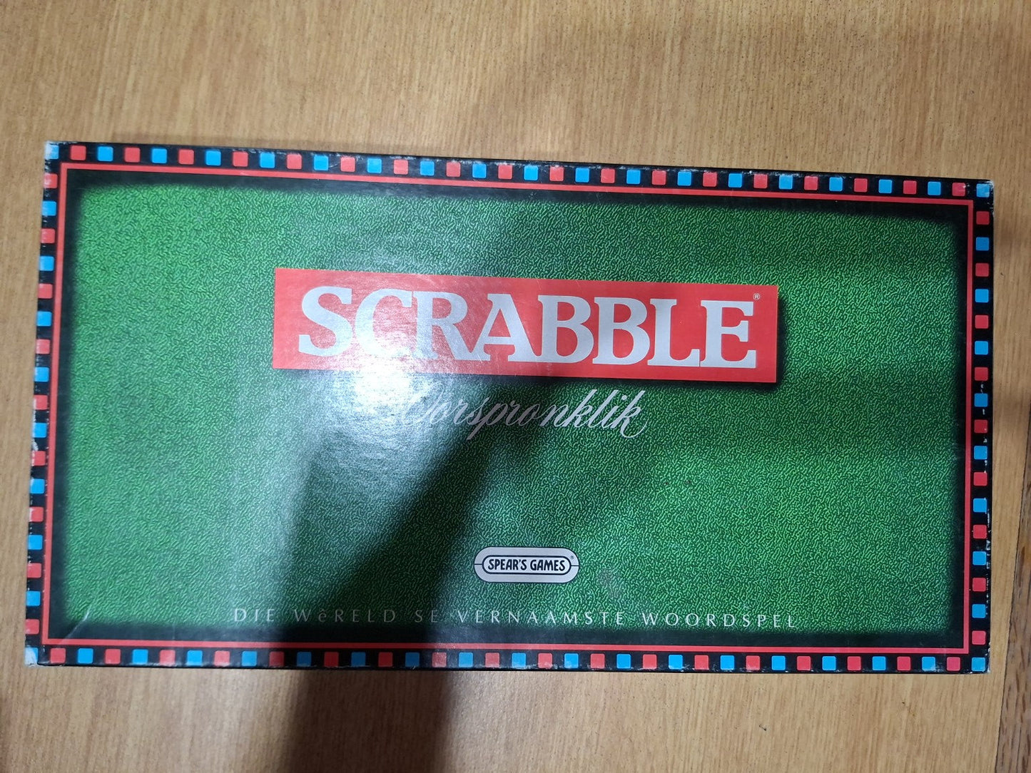 Scrabble – Afrikaans Edition (Complete Set with Board, Tiles & Rules)