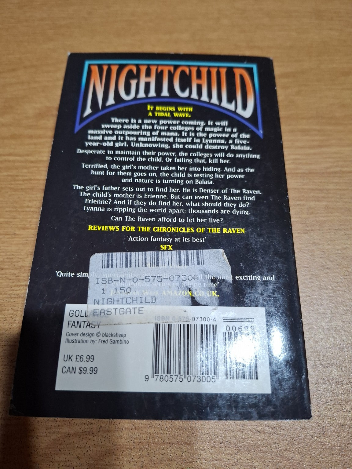 Nightchild (Chronicles of the Raven, Book 3)