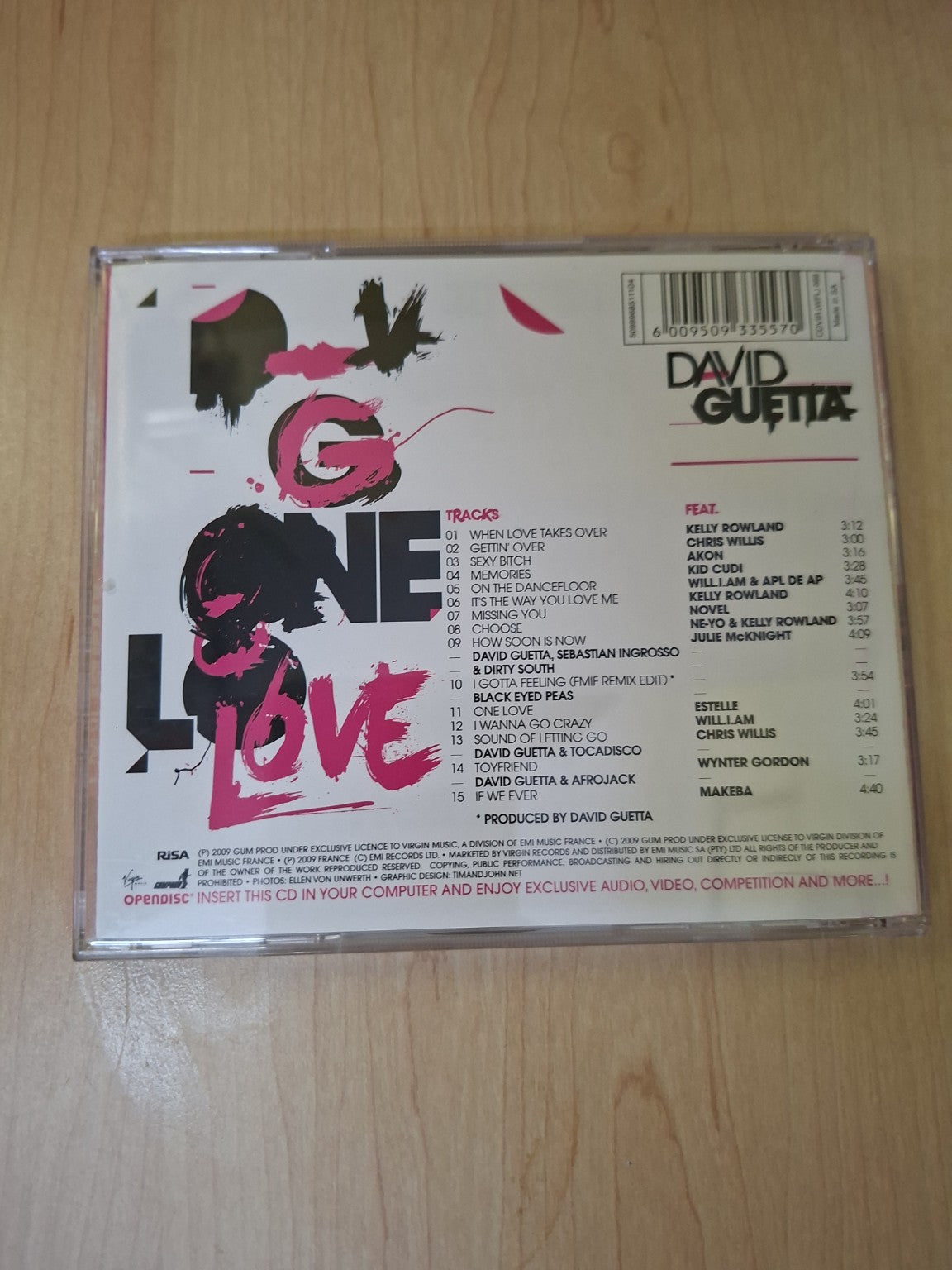 David Guetta – One Love (Second Hand)