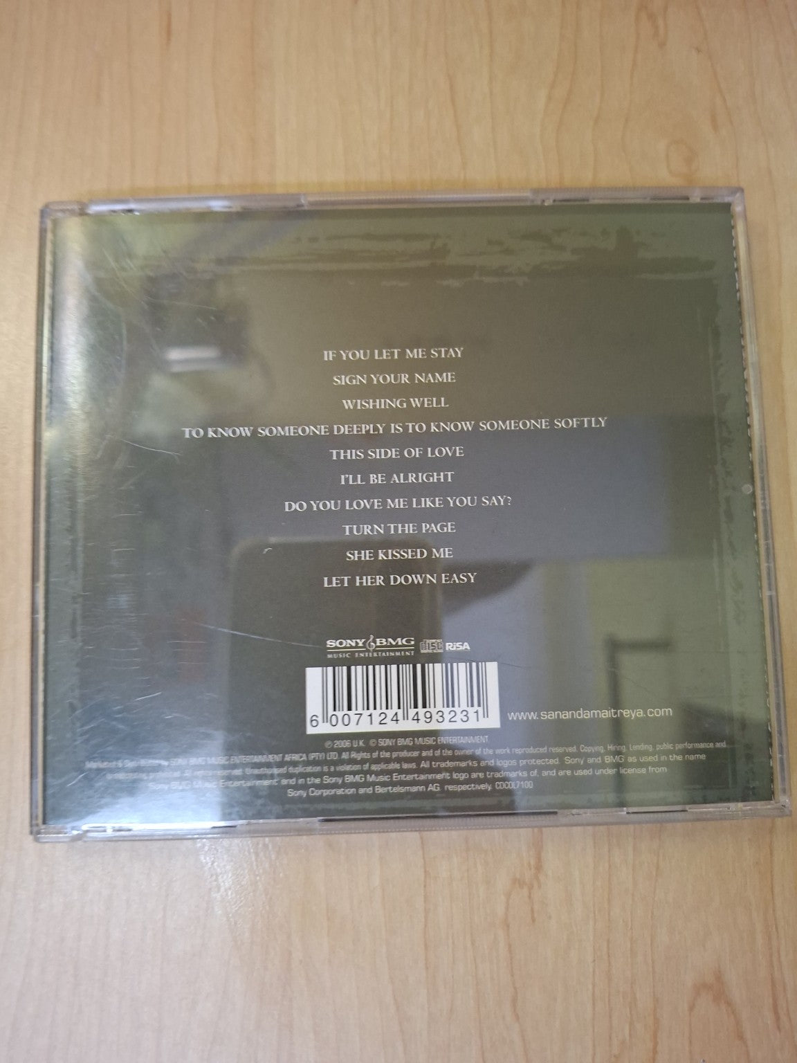 Terence Trent D’Arby – (now known as Sananda Maitreya) (Second Hand)