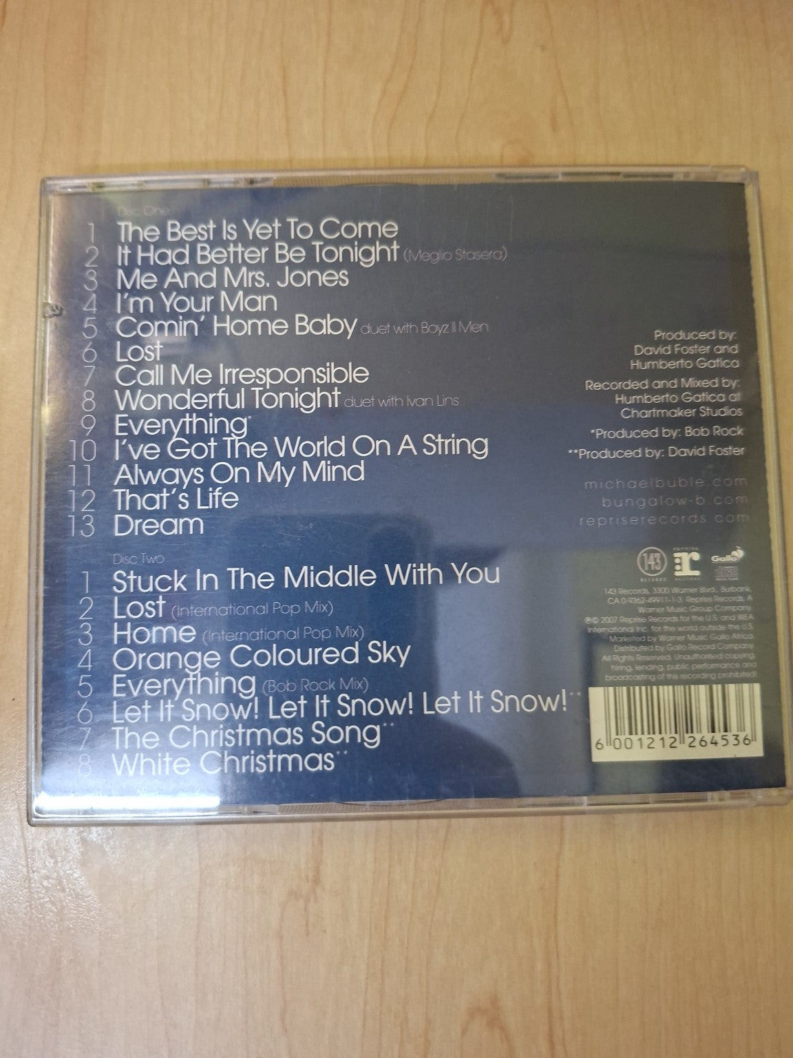 Michael Bublé – Call Me Irresponsible (Deluxe 2CD Tour Edition), (Second Hand)