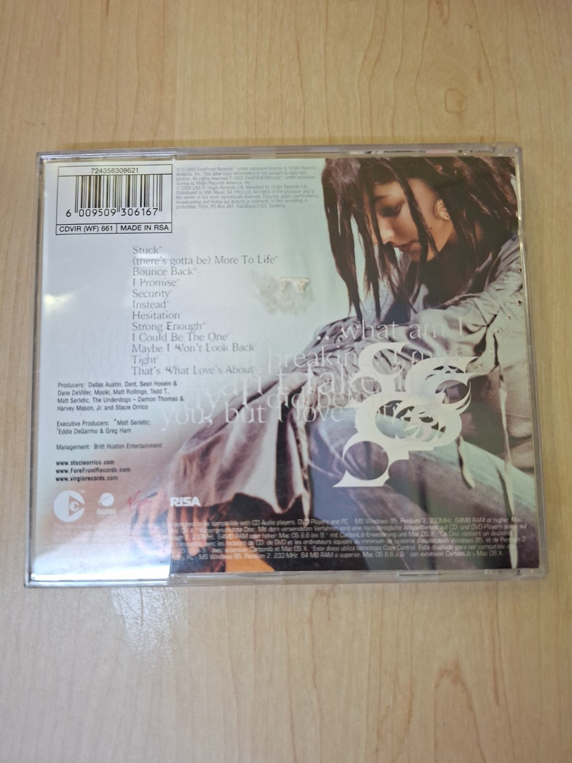 Stacie Orrico β Stacie Orrico (Second Hand)