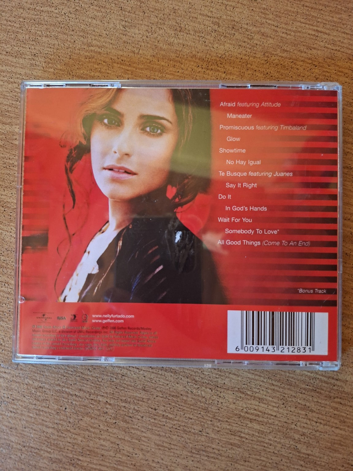 💿 Nelly Furtado – Loose (CD, 2006) (Second Hand)