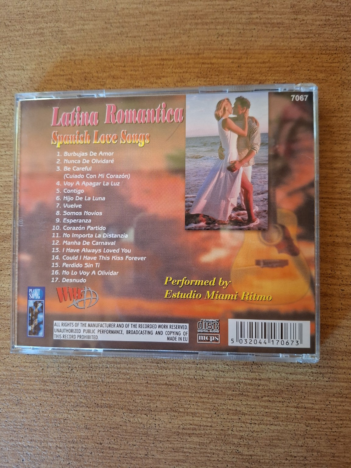💿 Latina Romántica – Spanish Love Songs (CD) (Second Hand)