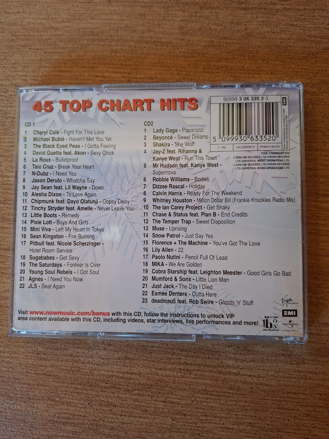 💿 Now That’s What I Call Music! 74 (2-CD Set, 2009)