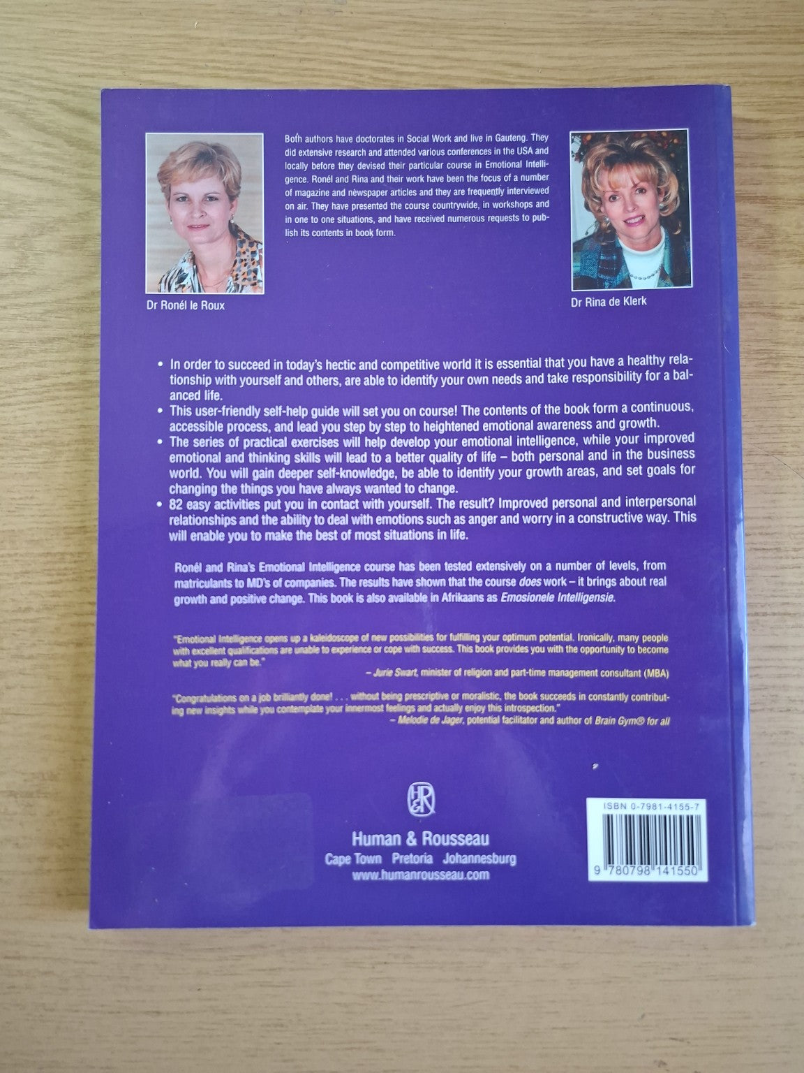 Emotional Intelligence Workbook – Second Hand