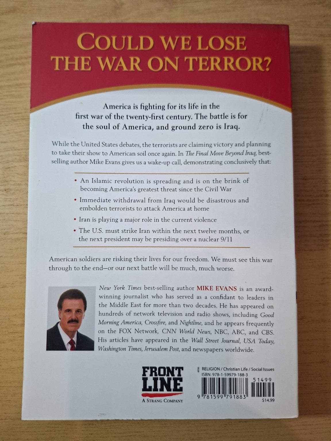The Final Move Beyond Iraq by Mike Evans – Second Hand