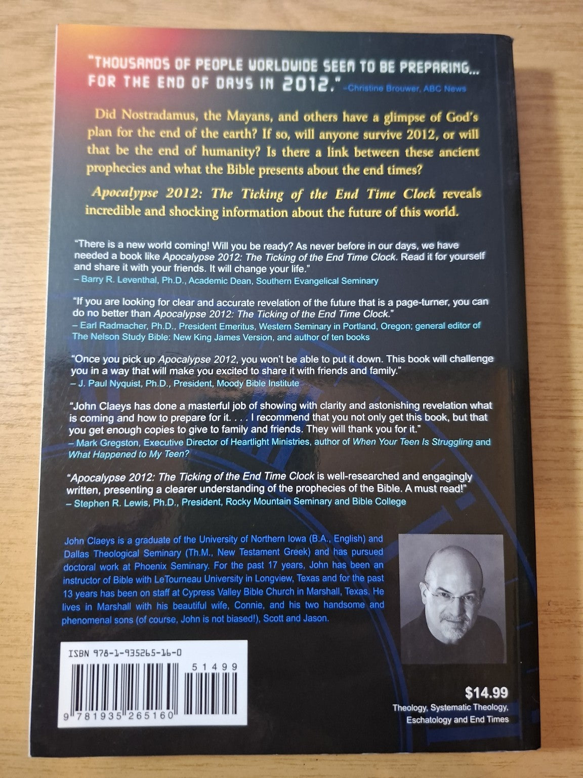 Apocalypse 2012: The Ticking of the End Time Clock – Second Hand