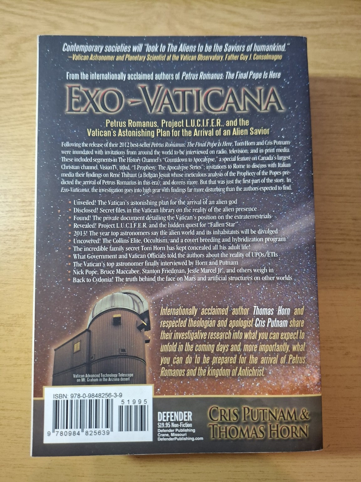 Exo-Vaticana – Second Hand