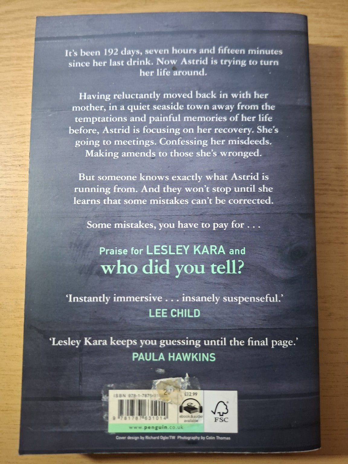 Who Did You Tell? – Second Hand