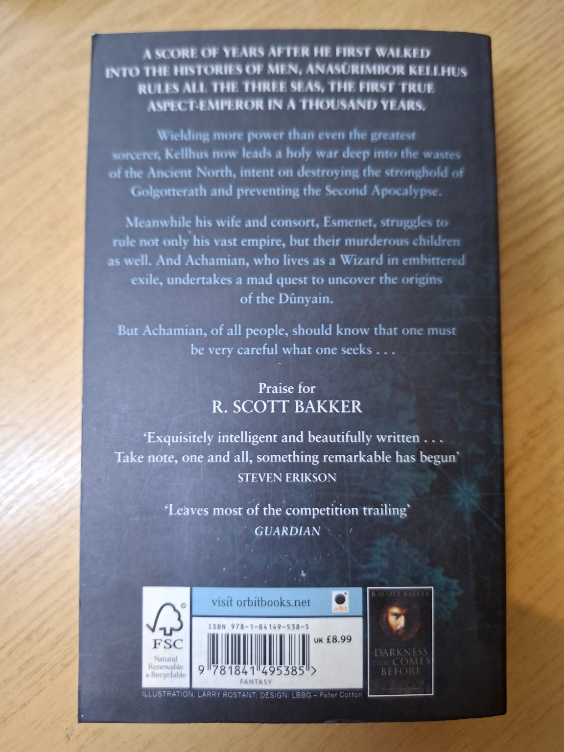 The Judging Eye – R. Scott Bakker (Second Hand)