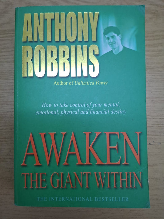 Awaken the Giant Within – Anthony Robbins (Second Hand)