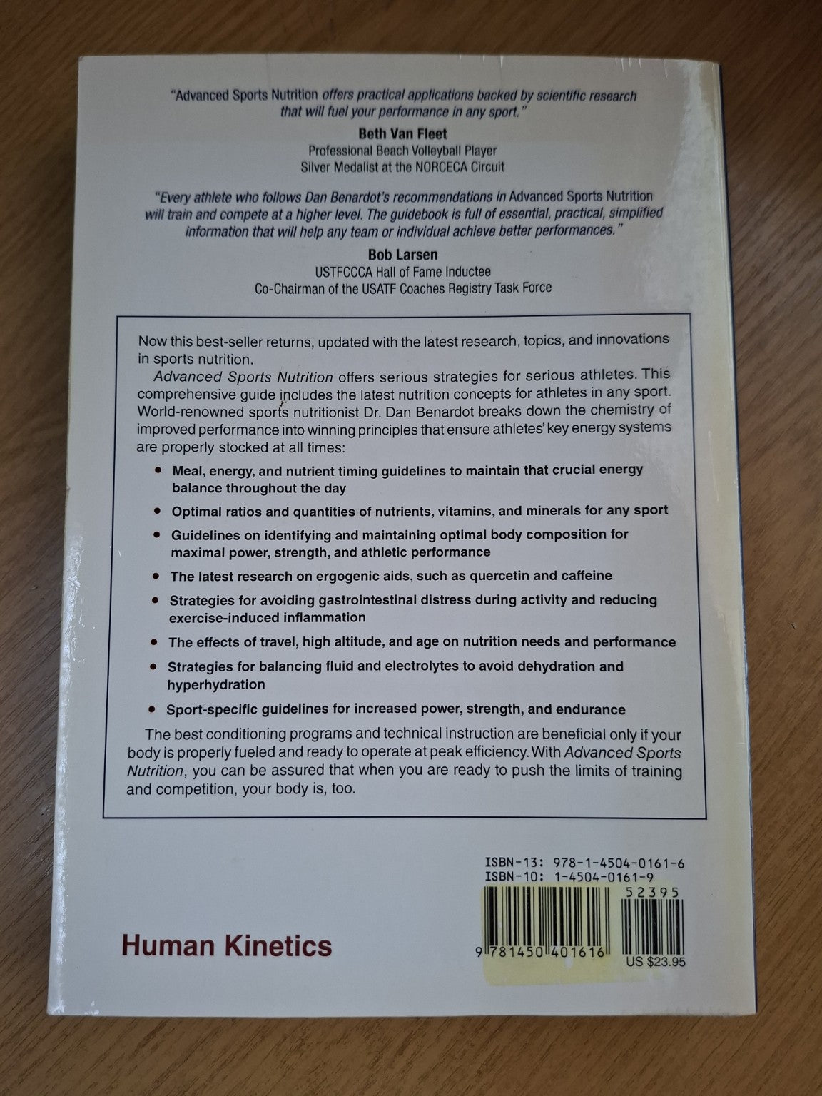 Advanced Sports Nutrition (Second Edition) – Dan Benardot (Second Hand)