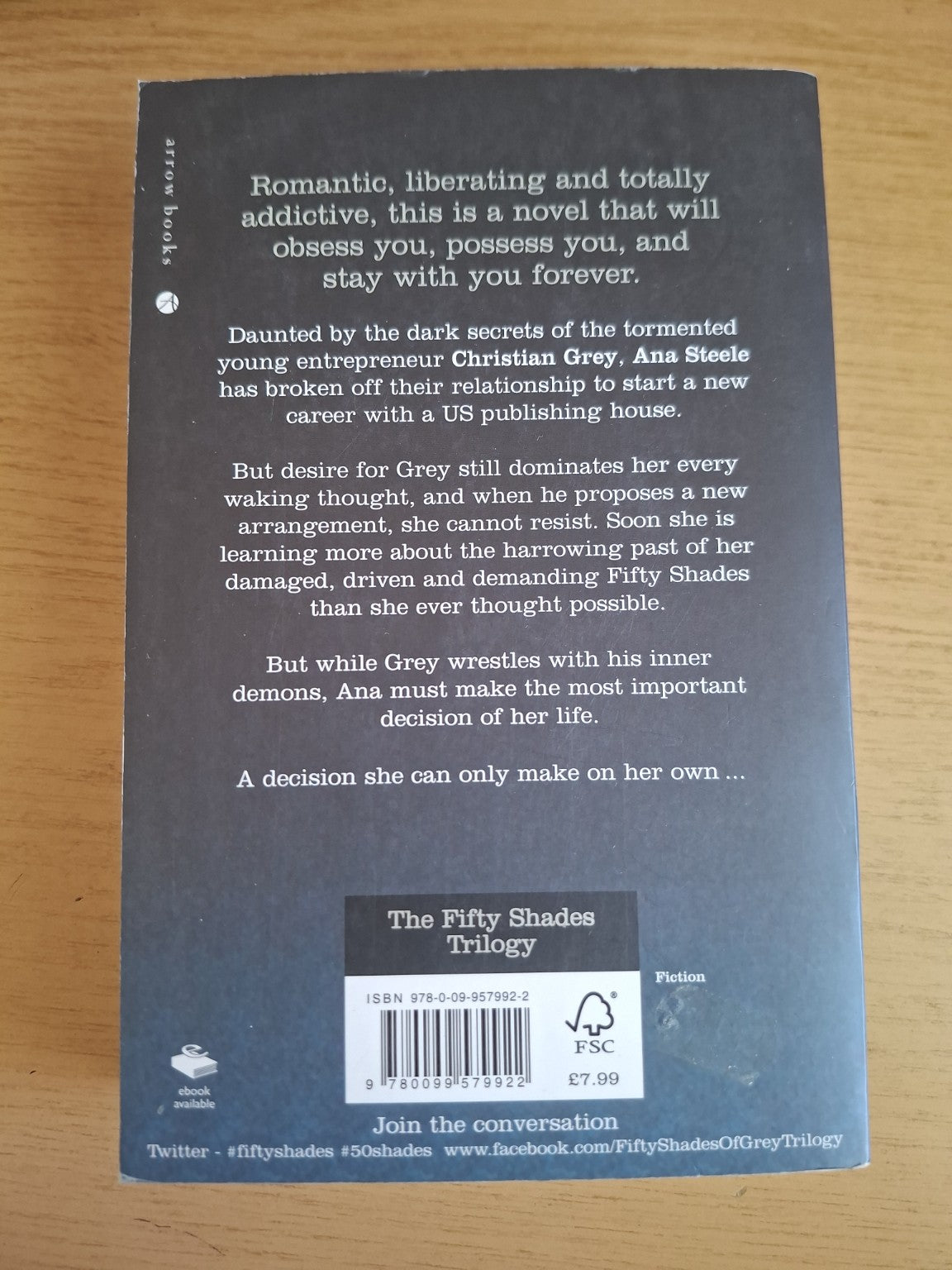 Fifty Shades Darker (Second Hand Book)