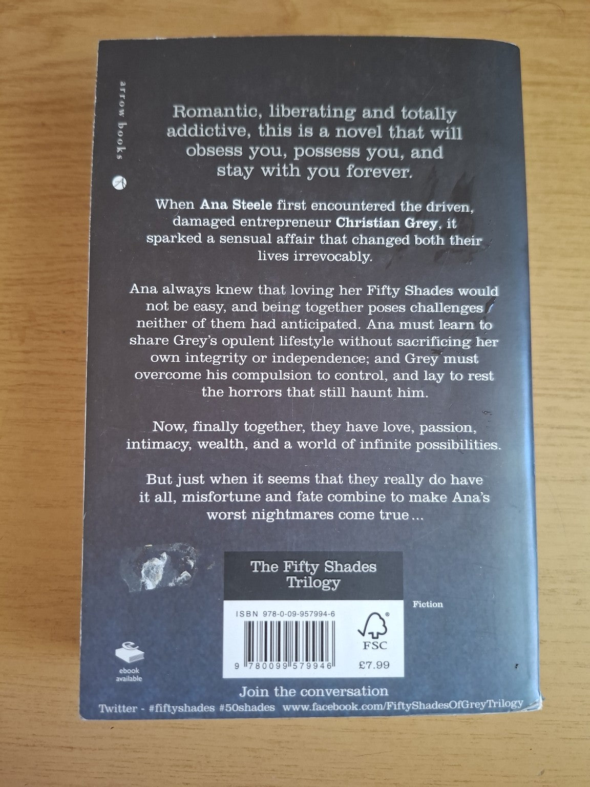 Fifty Shades Freed (Second Hand Book)