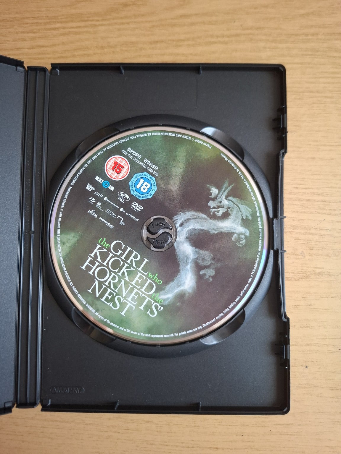 The Girl with the Dragon Tattoo Trilogy (Second Hand)