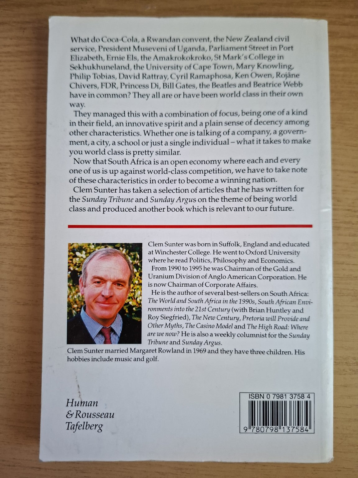 What It Really Takes to Be World Class (Second Hand)