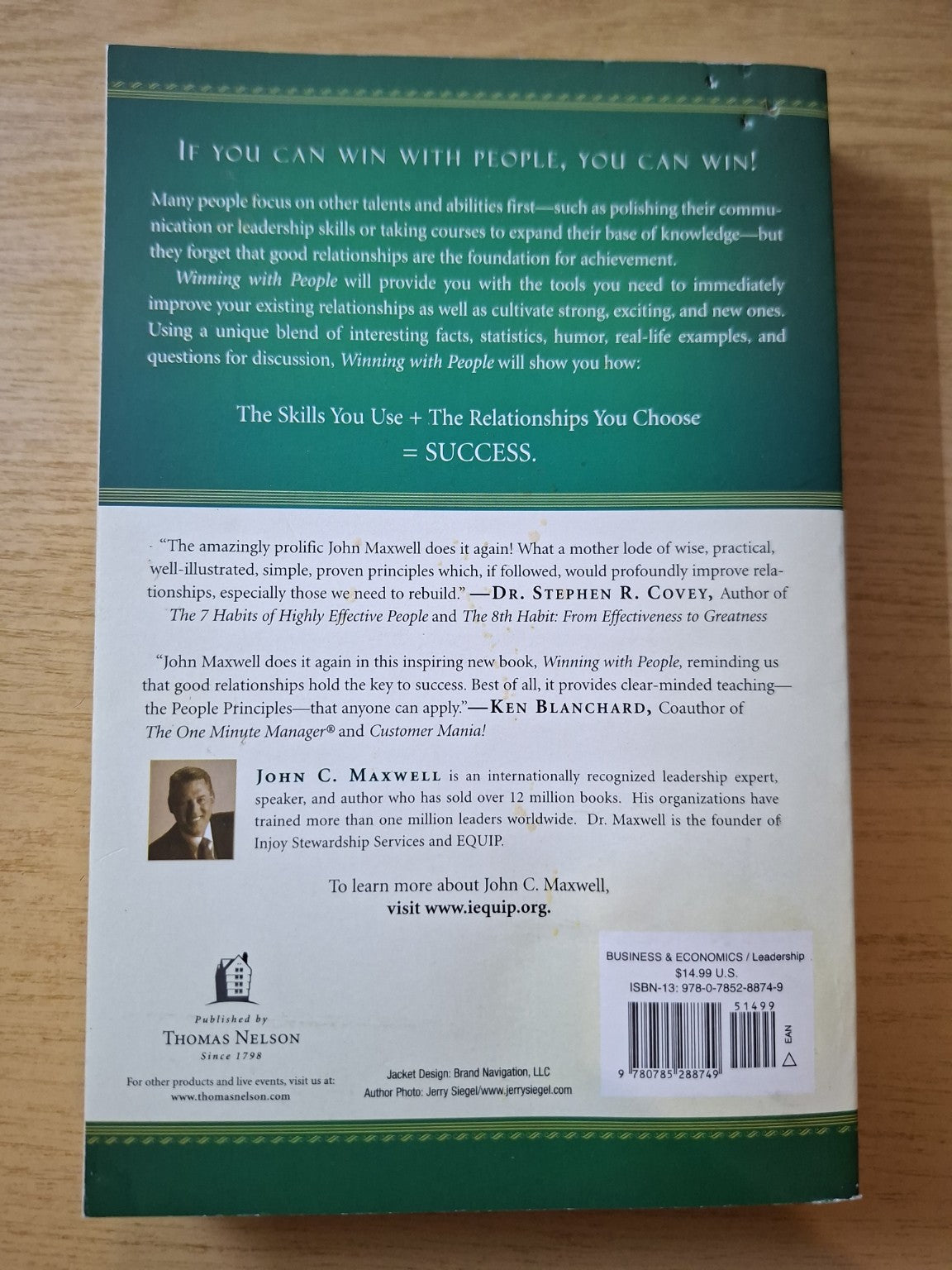 Winning with People (Second Hand)