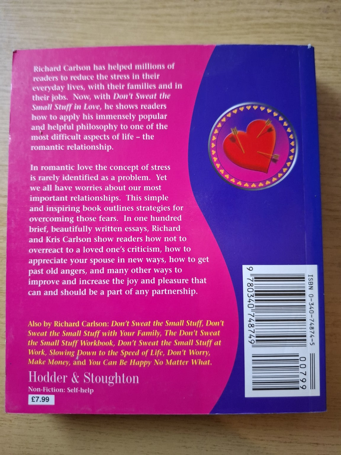 Don't Sweat the Small Stuff in Love