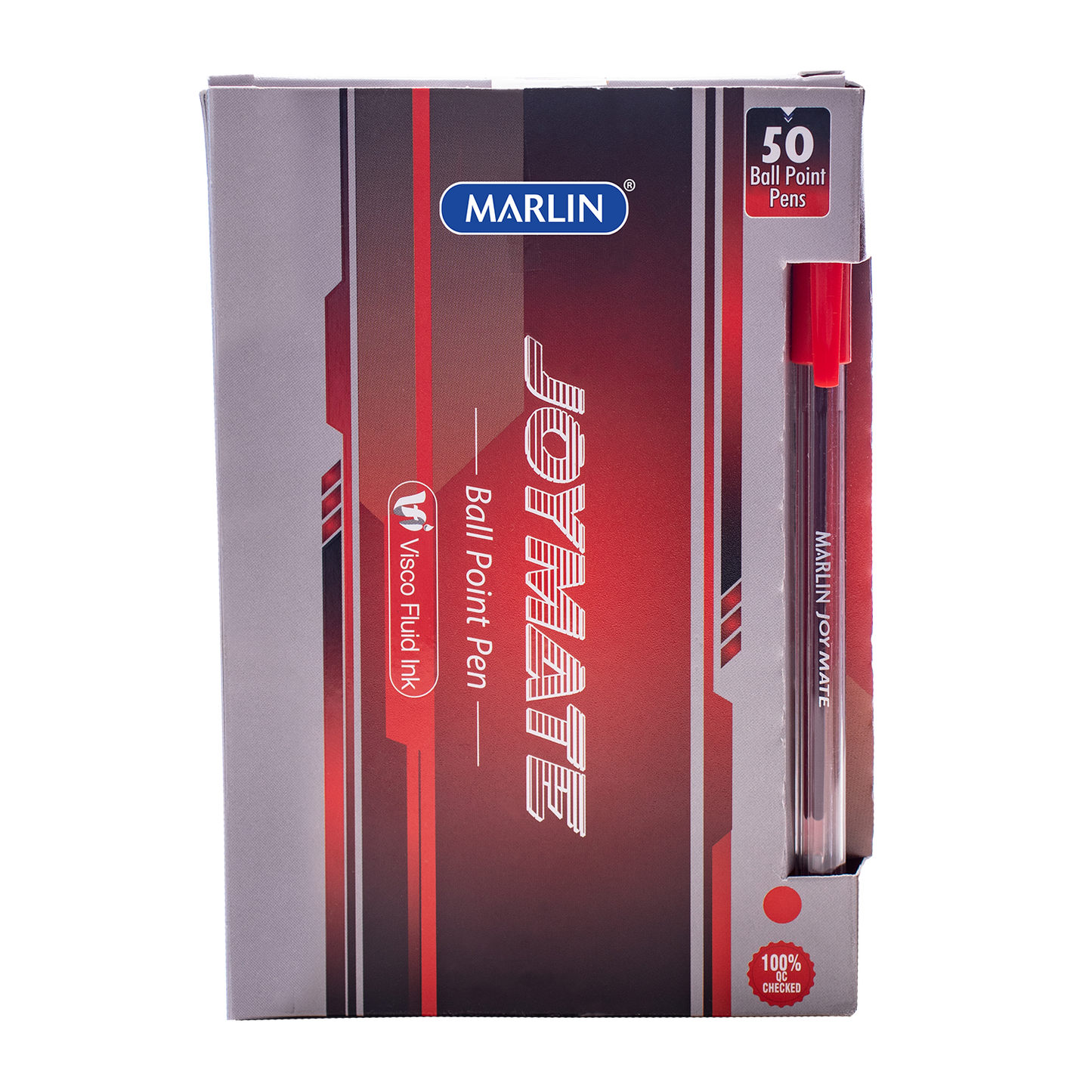 Marlin Joymate Medium Pens Single Red (032I)