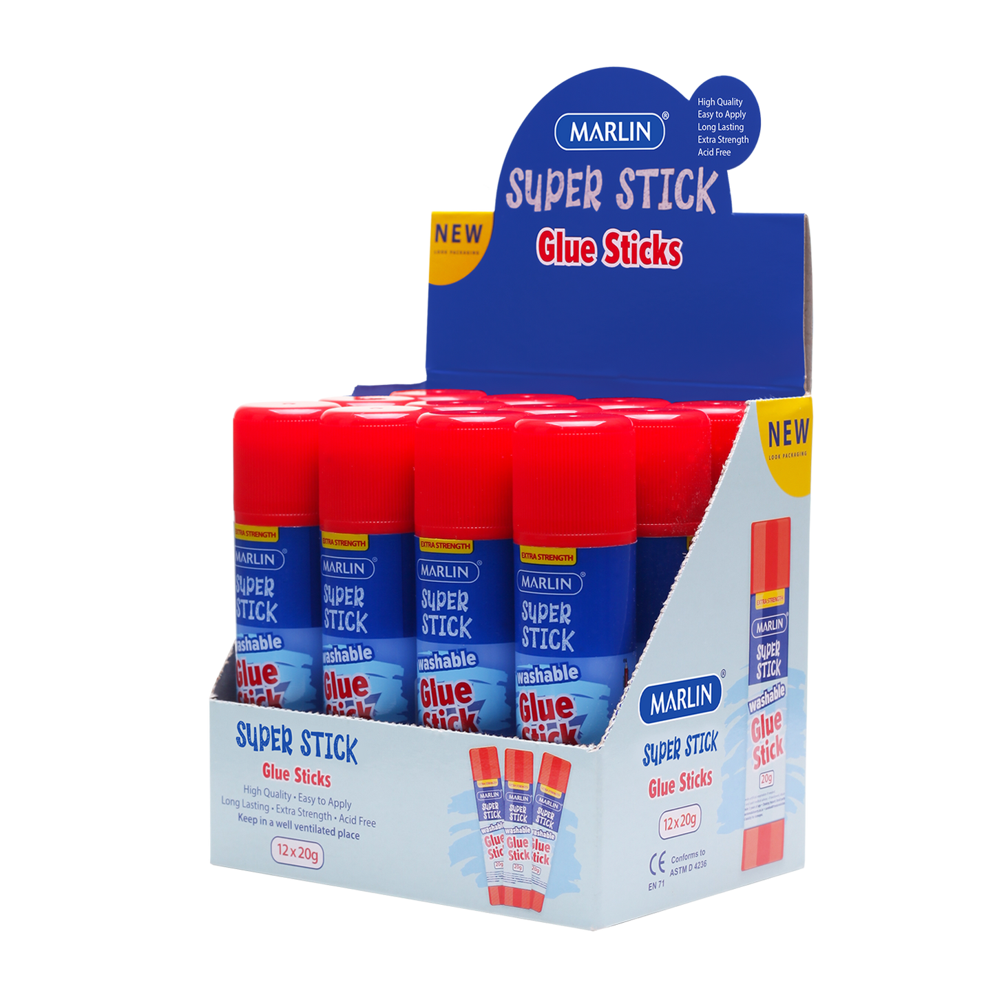 Marlin glue stick non-toxic 20g Single (035B)