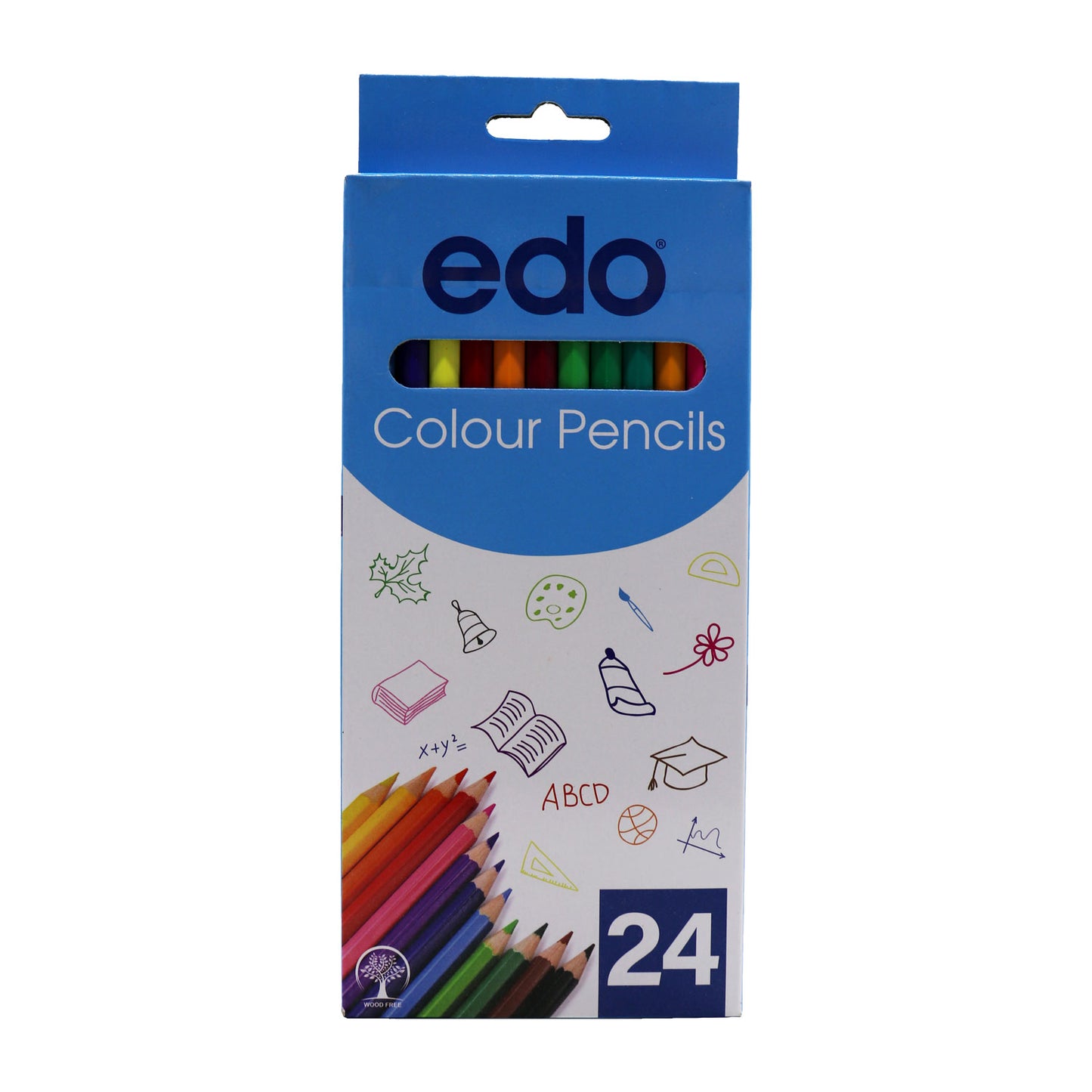 Edo colour pencils 24's long (036G)