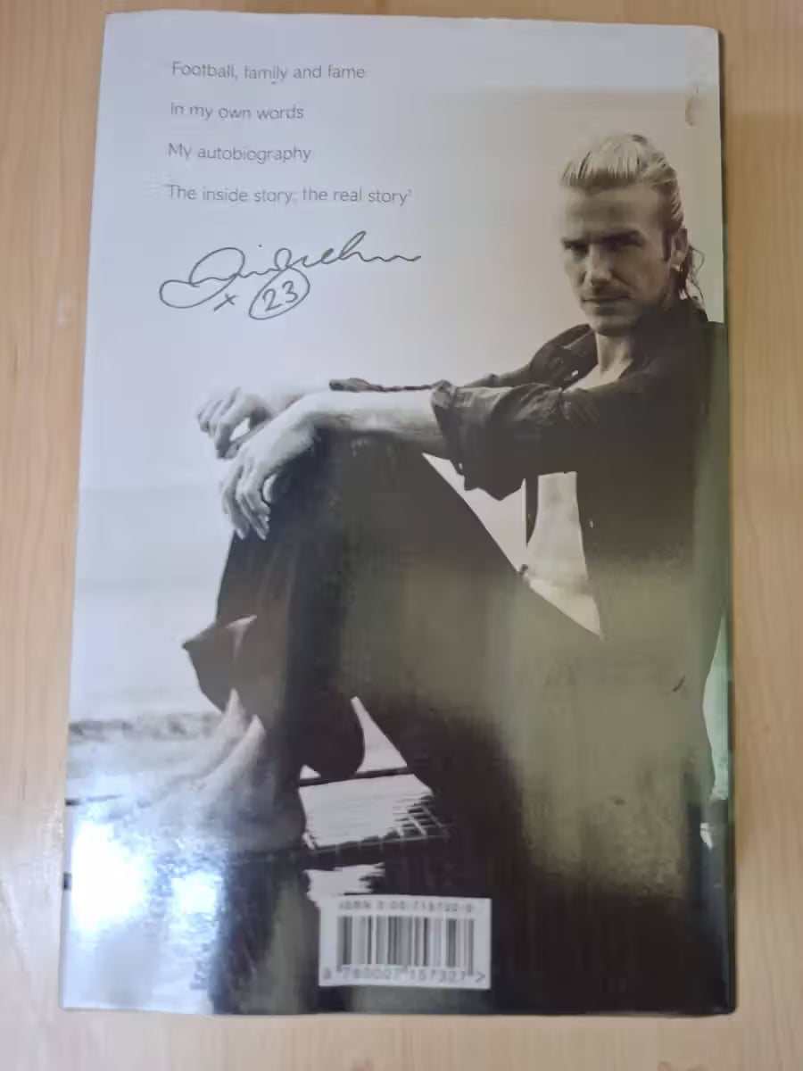 David Beckham My Side Autobiography 2003 HarperCollins Signed Hardback Collectible
