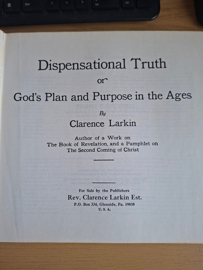 Dispensational Truth by Clarence Larkin – Second Hand