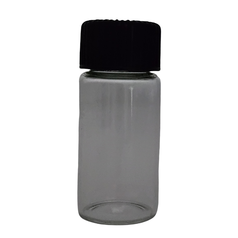 10ml Glass Vial Clear (18mm Neck) With Cap