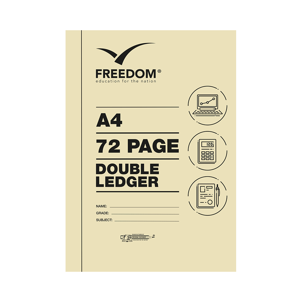 72 pages A4 Accounting Books Ledger (2002)