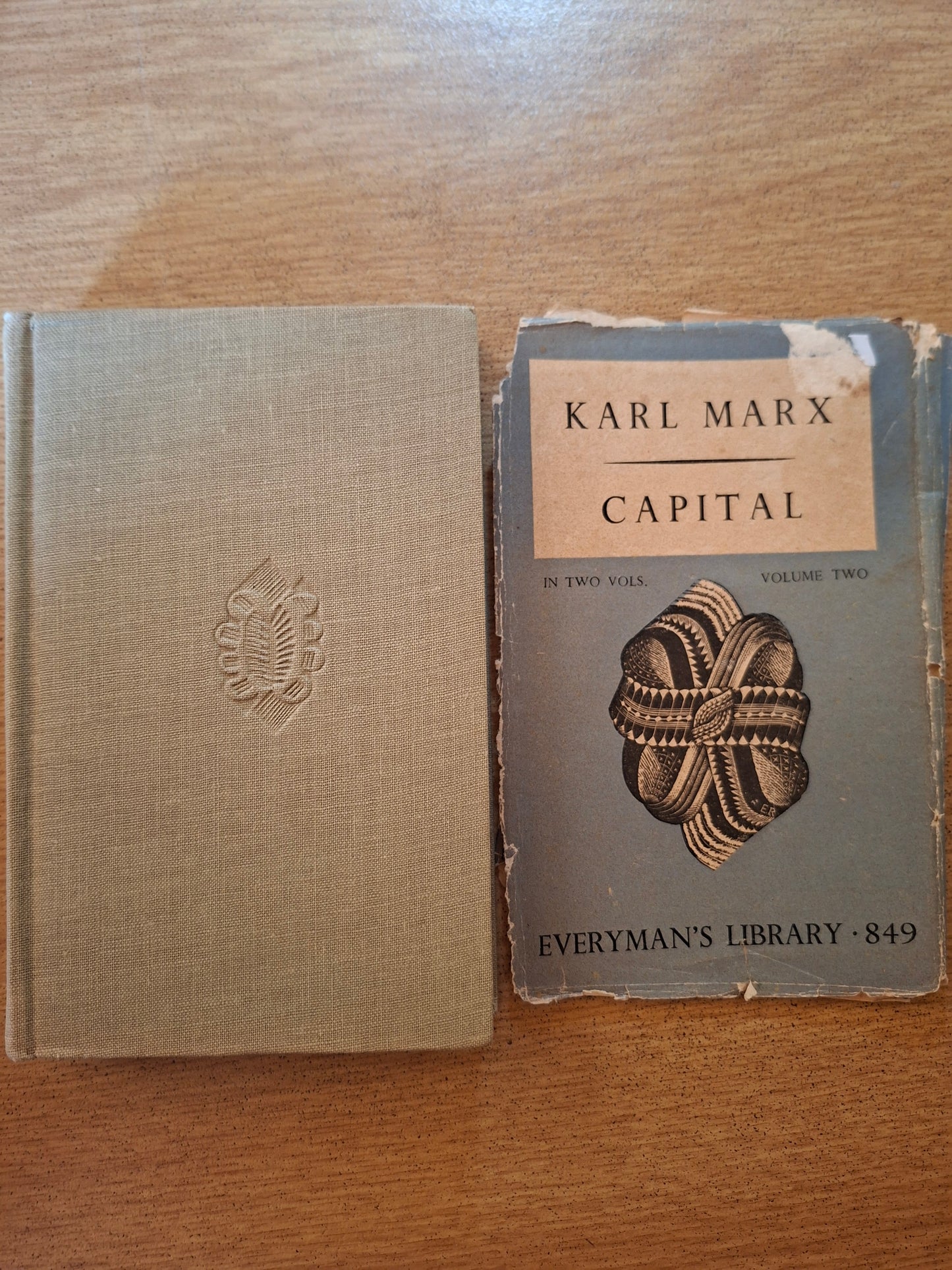 Capital, Volume Two – Karl Marx (Everyman’s Library No. 849, J.M. Dent & Sons / E.P. Dutton)