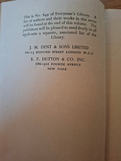 Capital, Volume Two – Karl Marx (Everyman’s Library No. 849, J.M. Dent & Sons / E.P. Dutton)