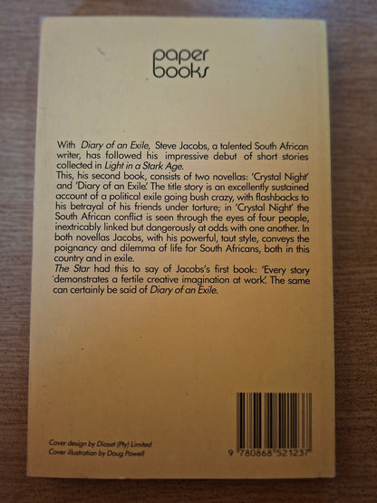 Diary of an Exile – Steve Jacobs