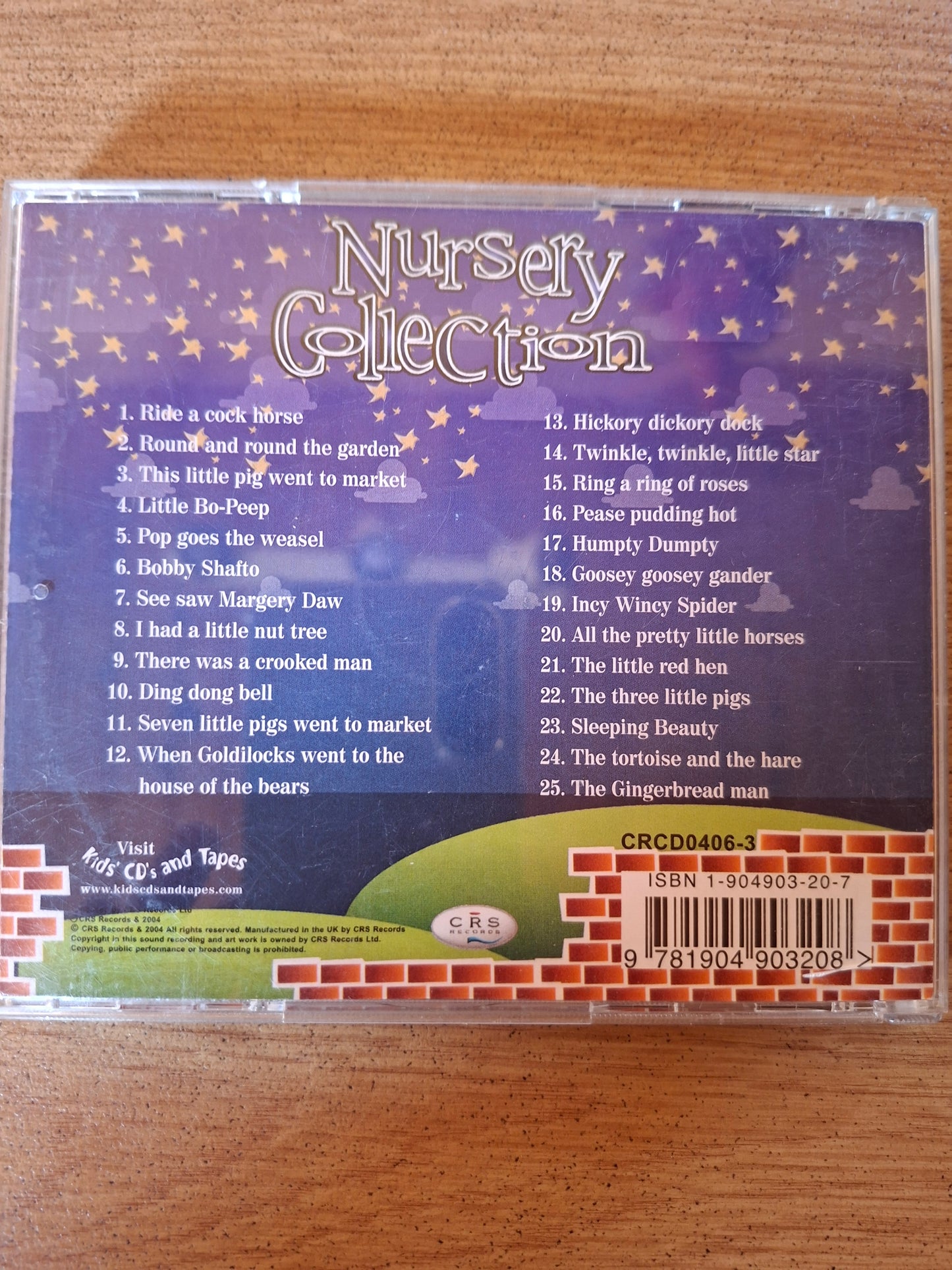 🎵 Nursery Collection – Children’s Classic Rhymes (CD)