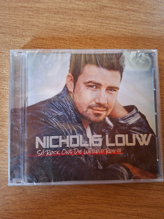 🎤 Nicholis Louw – Só Rock Ons Die Wêreld Reg!!! (New Sealed CD)