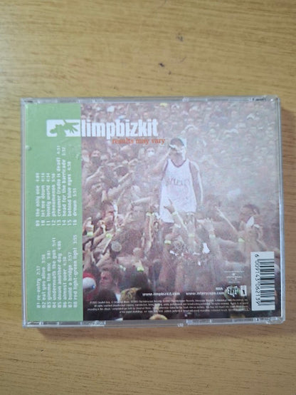 Limp Bizkit – Results May Vary (Second-Hand CD)