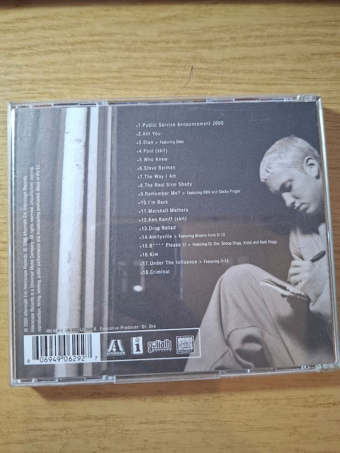 Eminem – The Marshall Mathers LP (Second-Hand CD)