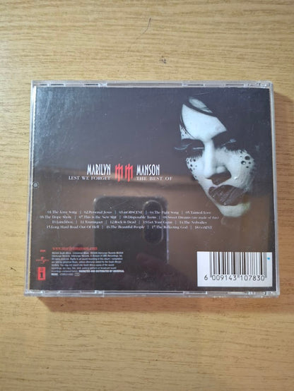 Marilyn Manson – Lest We Forget: The Best Of (Second-Hand CD)