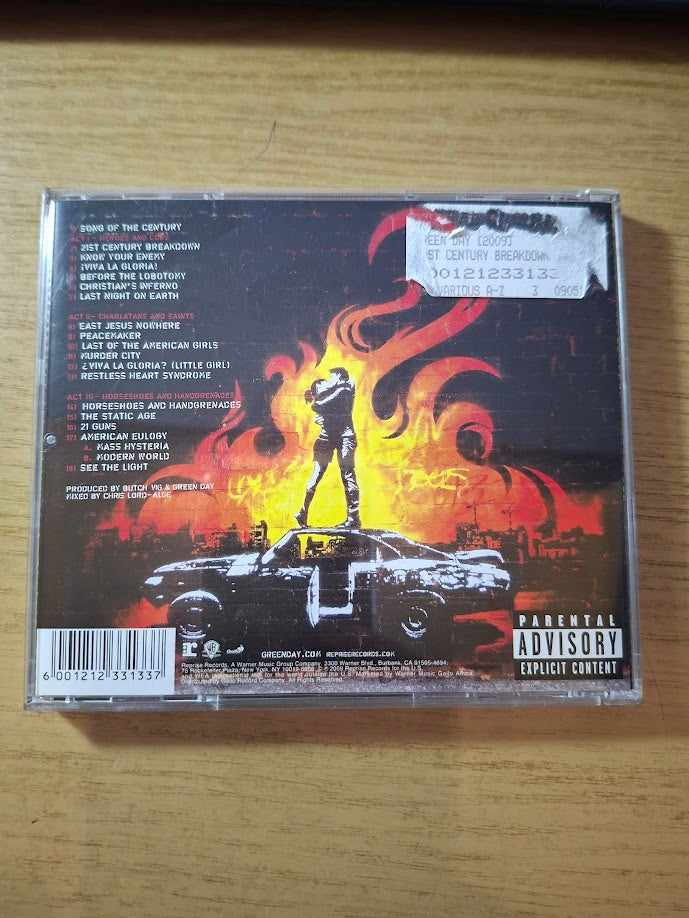 Green Day – 21st Century Breakdown (Second-Hand CD)