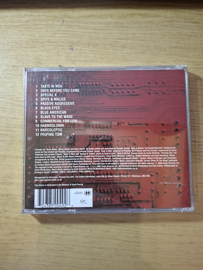 Placebo – Black Market Music (Second-Hand CD)<
