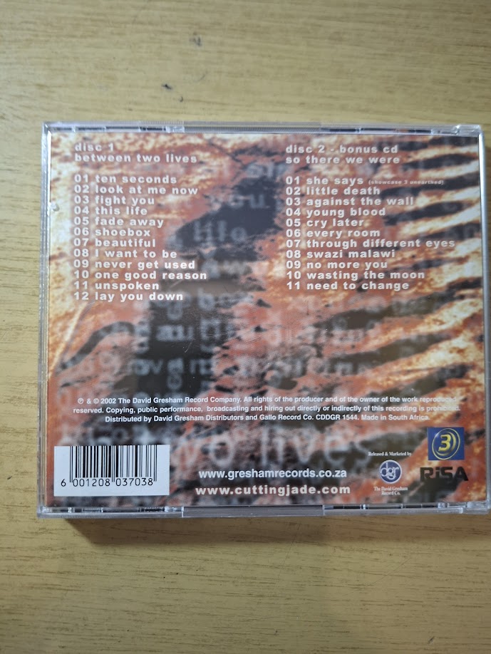 Cutting Jade – Between Two Lives (Second-Hand 2CD Album)