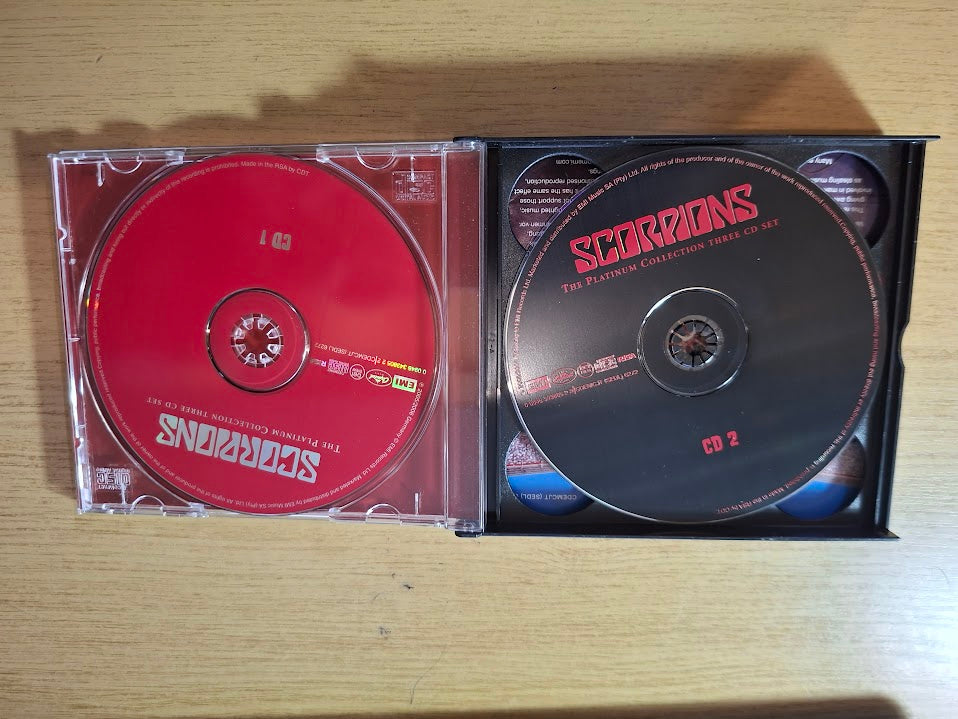 Scorpions – The Platinum Collection (Second-Hand 3×CD Set)