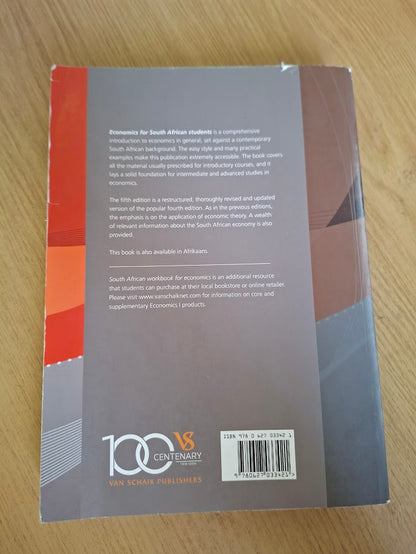 Economics for South African Students (5th Edition, Paperback) (Second Hand) ISBN/SKU:9780627033421