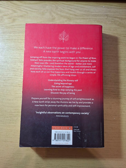 Eckhart Tolle – A New Earth: Create a Better Life (Paperback) (Second-Hand) ISBN/SKU:9780141017822