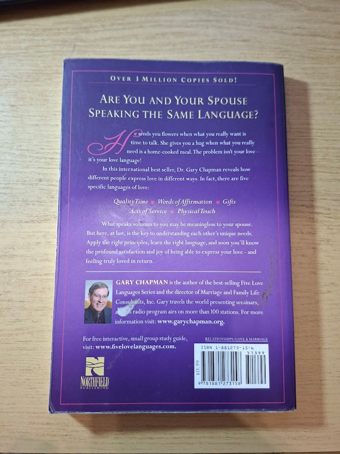 The 5 Love Languages: The Secret to Love That Lasts (Paperback) (Second-Hand)