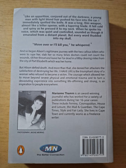 I Have Life: Alison’s Journey — Second-Hand Paperback